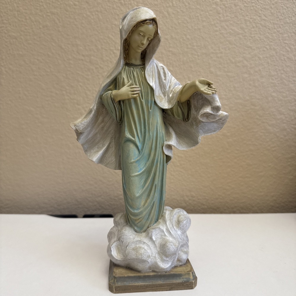 Vintage Fontanini Virgin Mary Figurine - The Ascension into Heaven "86 Italy"